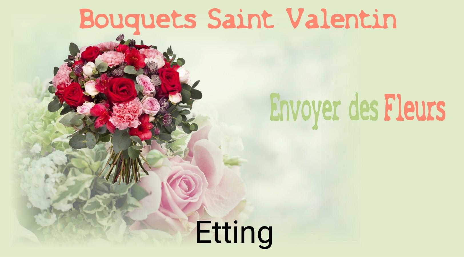 Roses de Saint-Valentin livrées à Etting